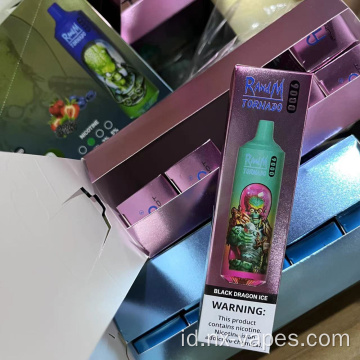 Sale panas randm tornado 9000 vape rasanya lebih kaya